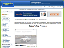 Tablet Screenshot of freecenter.com